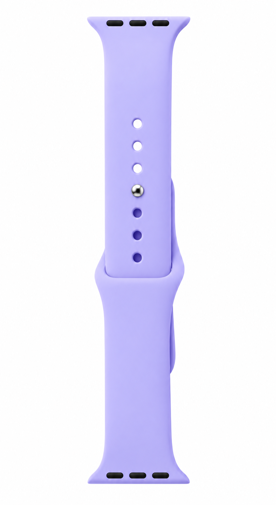 Ремешок силиконовый для Apple Watch 38/40/41 мм Light Violet (29770338)