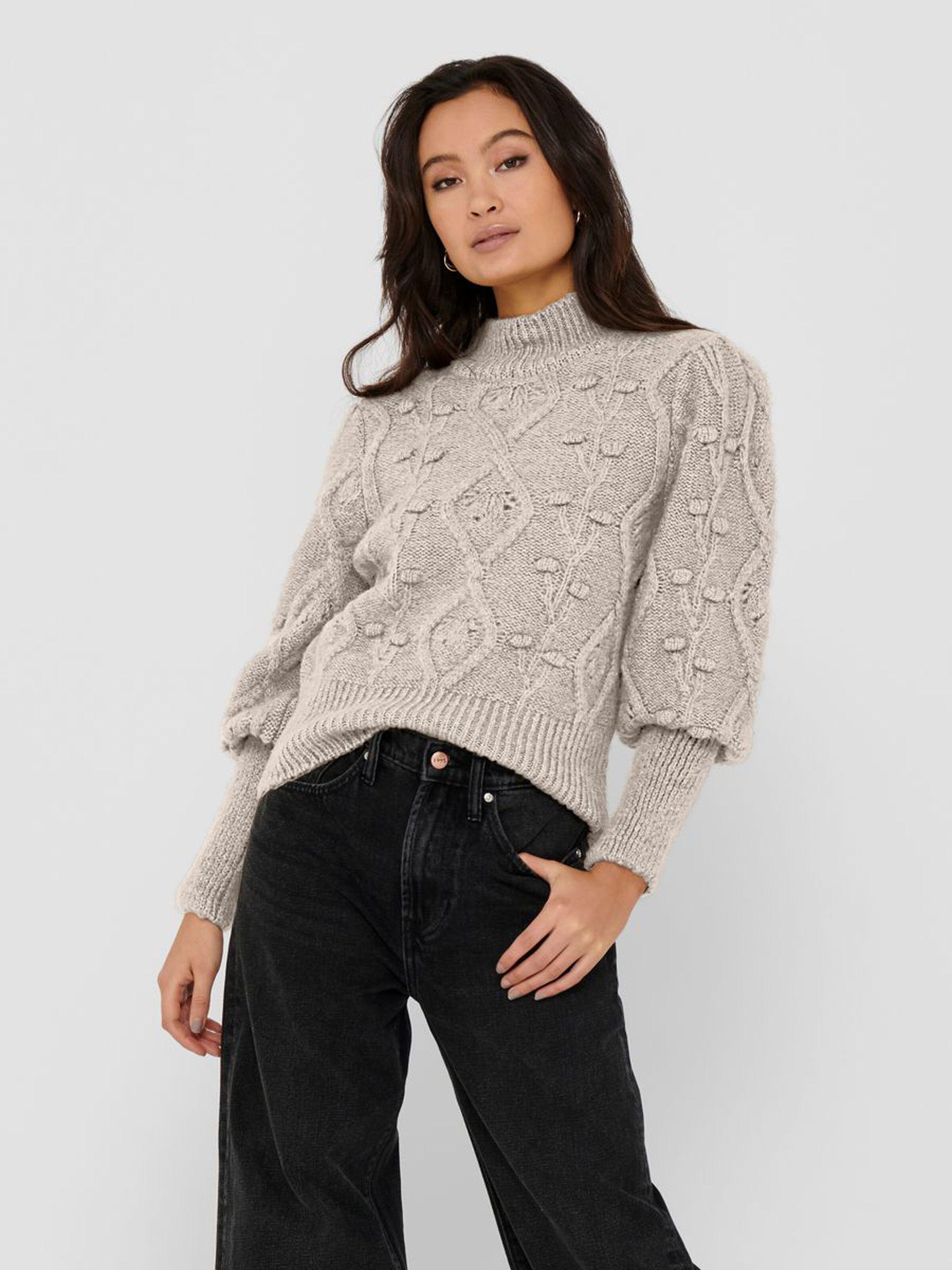 Свитер женский Only 15236150 S Серый