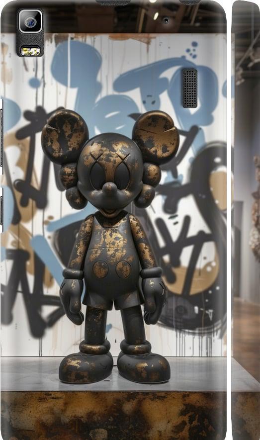 Чехол на Lenovo A7000 Bronze kaws v2 (6098m-120-42517)