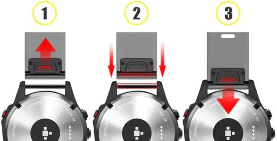 Ремешок силиконовый Primo для часов Garmin Fenix 7/Fenix 7 Pro/Fenix 8 47mm/Fenix E White (2620826594) - фото 5