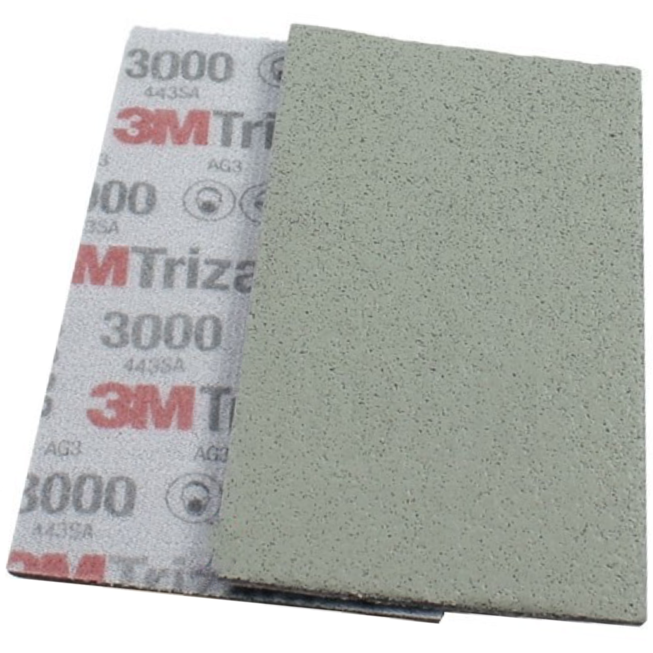 Лист абразивный на вспененной основе 3M Trizact 80x140 мм P3000