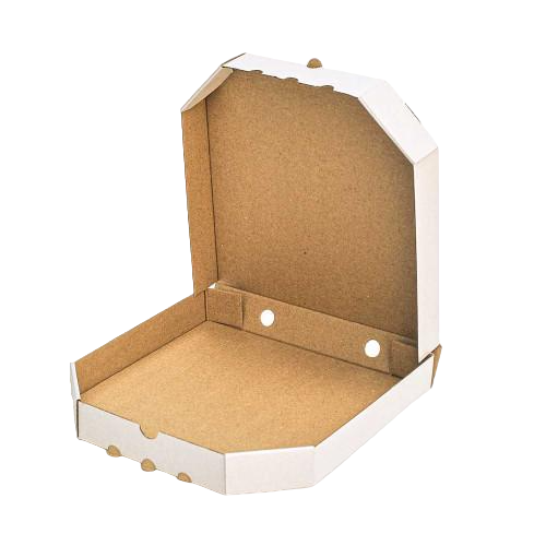 Коробка для пиццы 250х250х37 мм Белый (220)