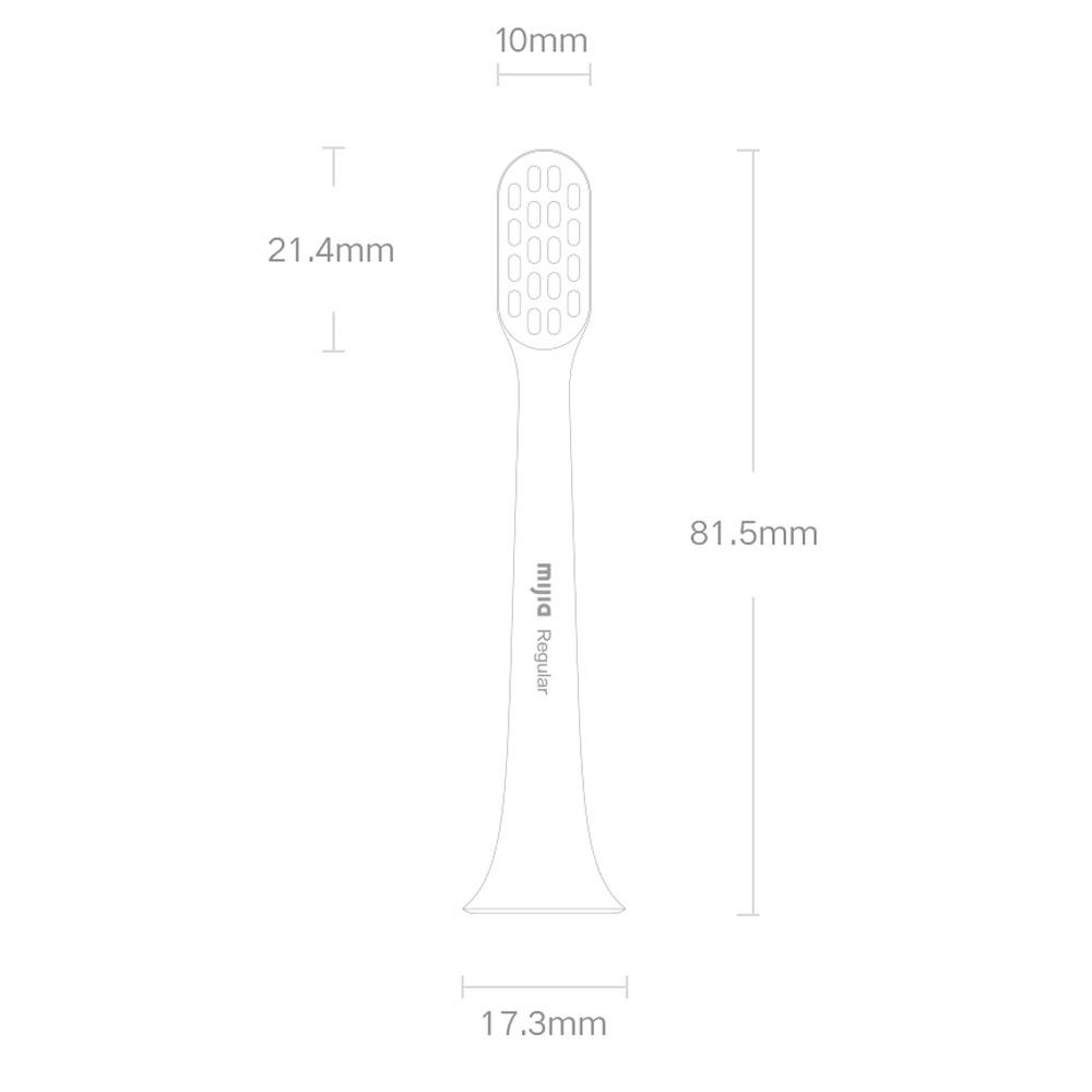 Насадка для зубної електрощітки MiJia T200/T200C Regular 3 шт. (MBS305) - фото 6