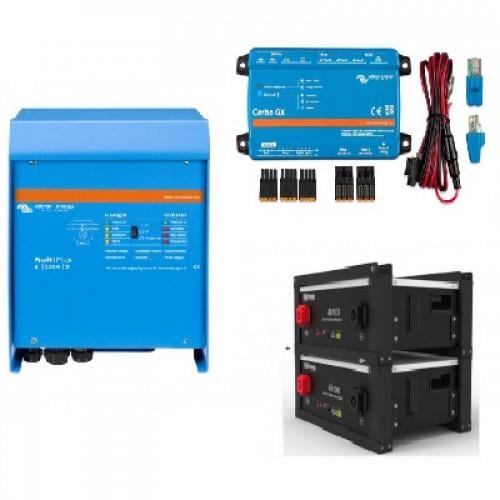 Бесперебойная система питания Victron Energy Quattro 5 кВА/4 кВт 1 фаза без MPPT/Dyness 4,8 кВт - фото 2 Бесперебойная система питания Victron Energy Quattro 5 кВА/4 кВт 1 фаза без MPPT/Dyness 4,8 кВт - фото 2