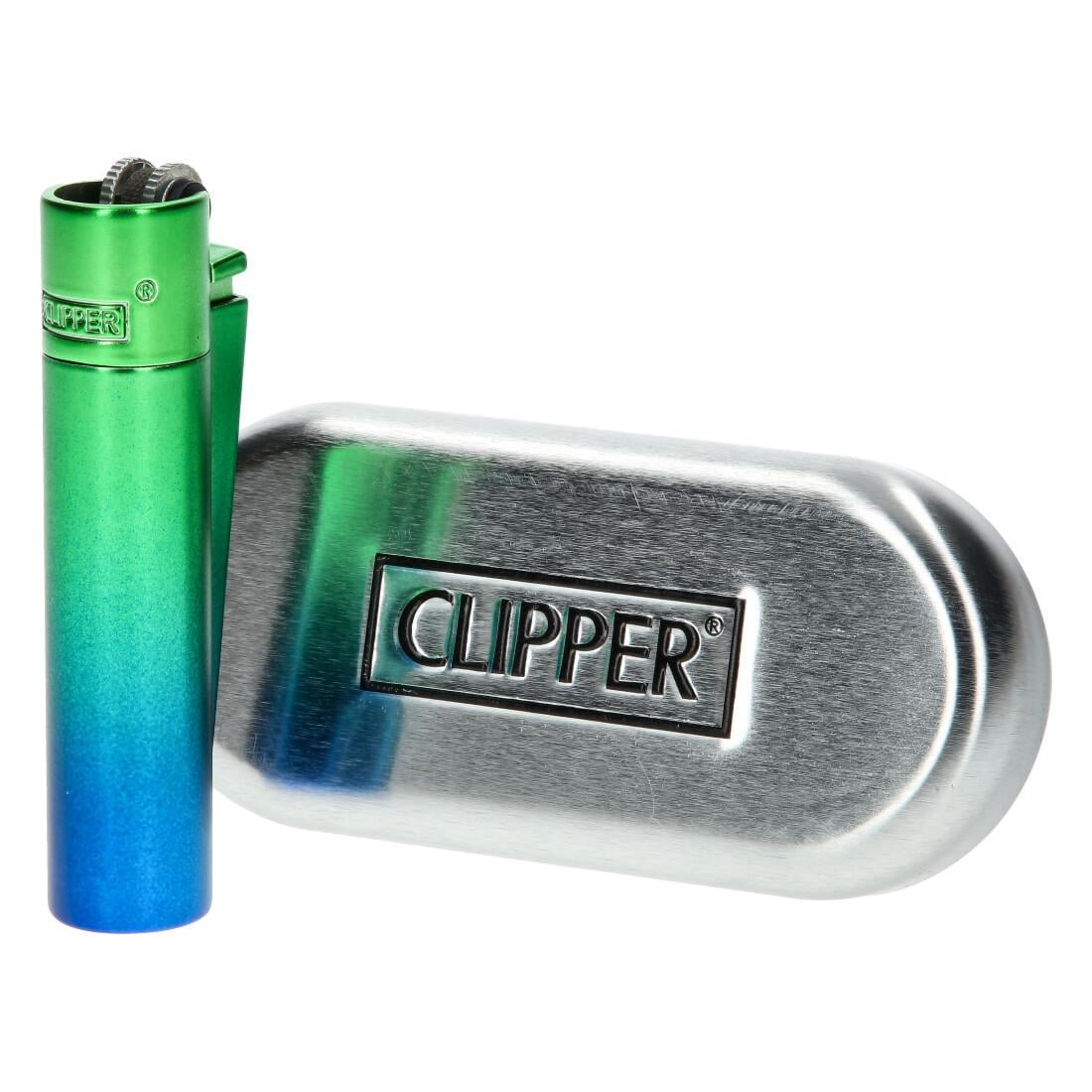 Зажигалка Clipper metal Peacock