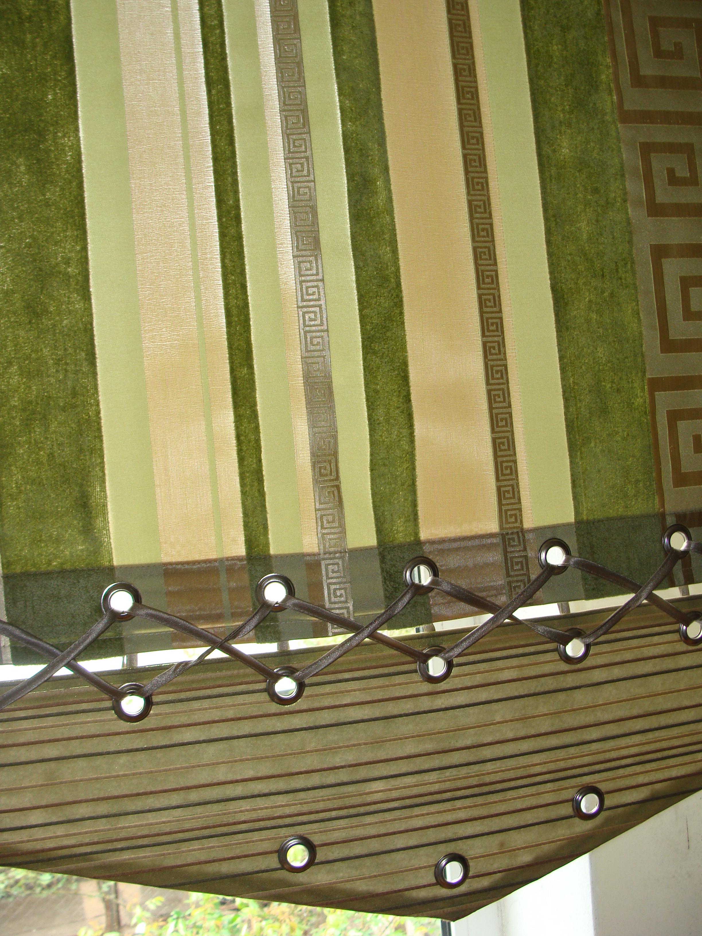 Комплект панельных занавесок Firanka Меандр 4 шт. карниз 200 см Салатовый с золотистым (9вп) - фото 2 Комплект панельных занавесок Firanka Меандр 4 шт. карниз 200 см Салатовый с золотистым (9вп) - фото 2