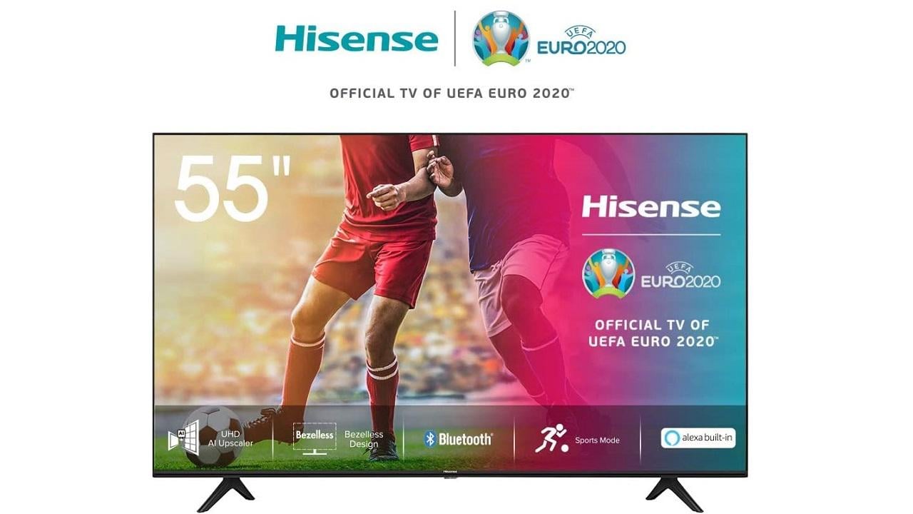 Телевизор Hisense 55AE7000F Dolby Digital Plus/1500 PCI/Ultra HD 4K/Smart/Wi-Fi/DVB-T2 S2 55" - фото 5