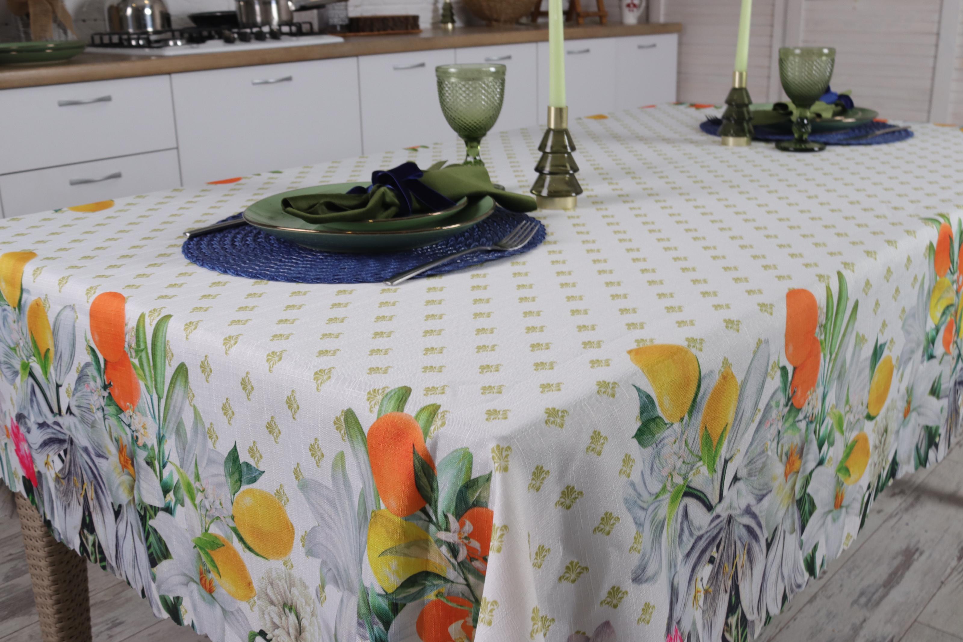 Скатерть кухонная Tropik Golden Laurel 120x150 см (8828-1) - фото 7