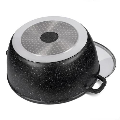 Набор кастрюль Edenberg из алюминия с мраморным покрытием больших 6,5 л/ 4,1 л/13,5 л (EB-8151) - фото 4 Набор кастрюль Edenberg из алюминия с мраморным покрытием больших 6,5 л/ 4,1 л/13,5 л (EB-8151) - фото 4