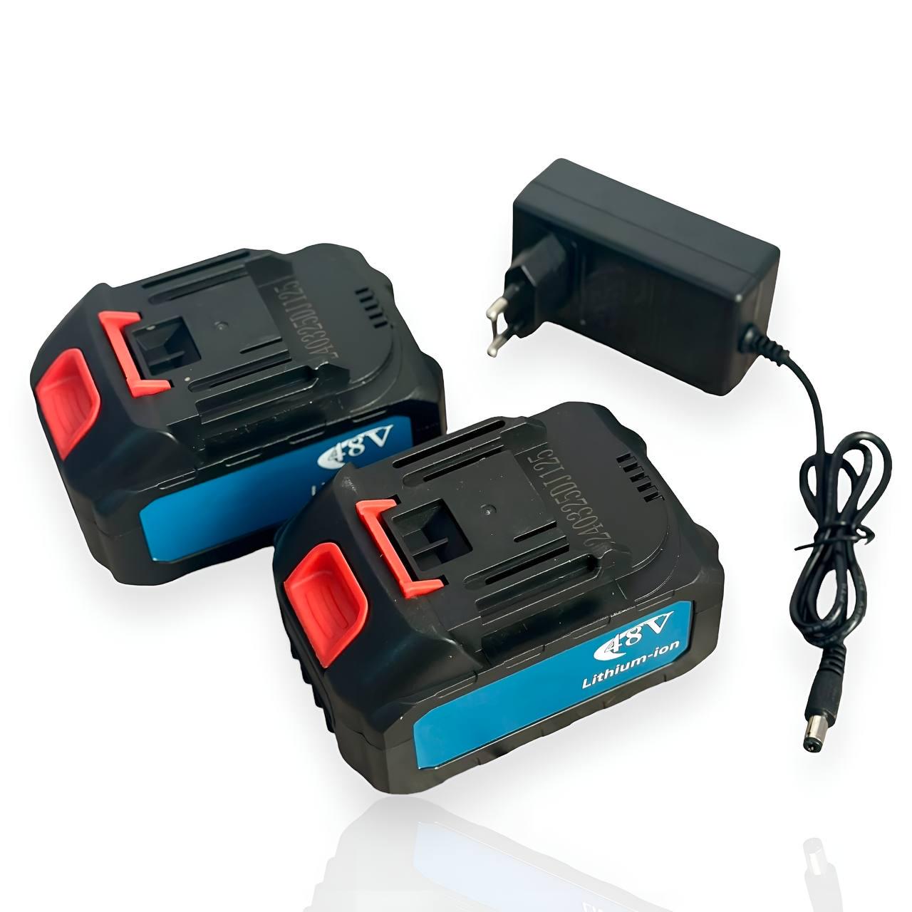 Триммер аккумуляторный ALAFHRID MFG-809 48V/4Ач для травы и кустов 2 АКБ (MFG-48/4) - фото 7 Триммер аккумуляторный ALAFHRID MFG-809 48V/4Ач для травы и кустов 2 АКБ (MFG-48/4) - фото 7