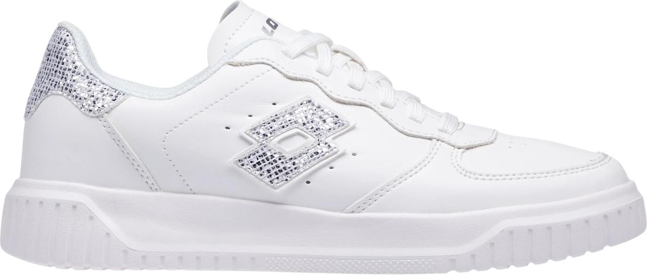 Кроссовки женские Lotto VENUS 1 AMF III GLI W 220651/1GN р. 41 Бело-серебряный (48125-170)