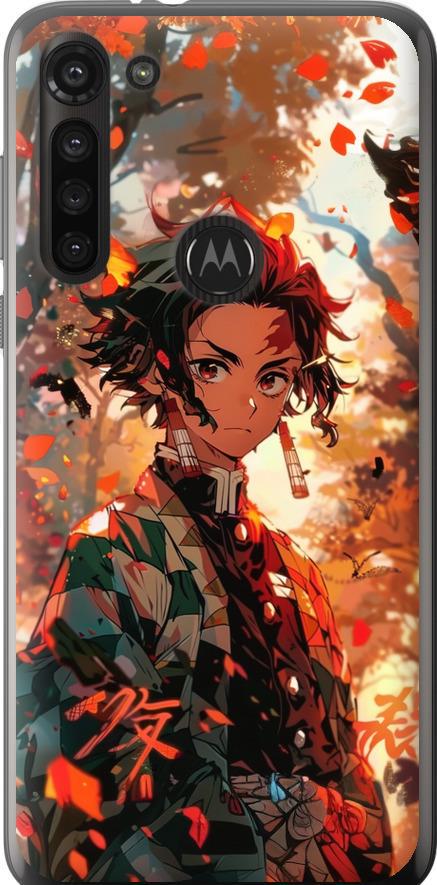 Чехол на Motorola G8 Power Tanjiro (6130u-1940-42517)