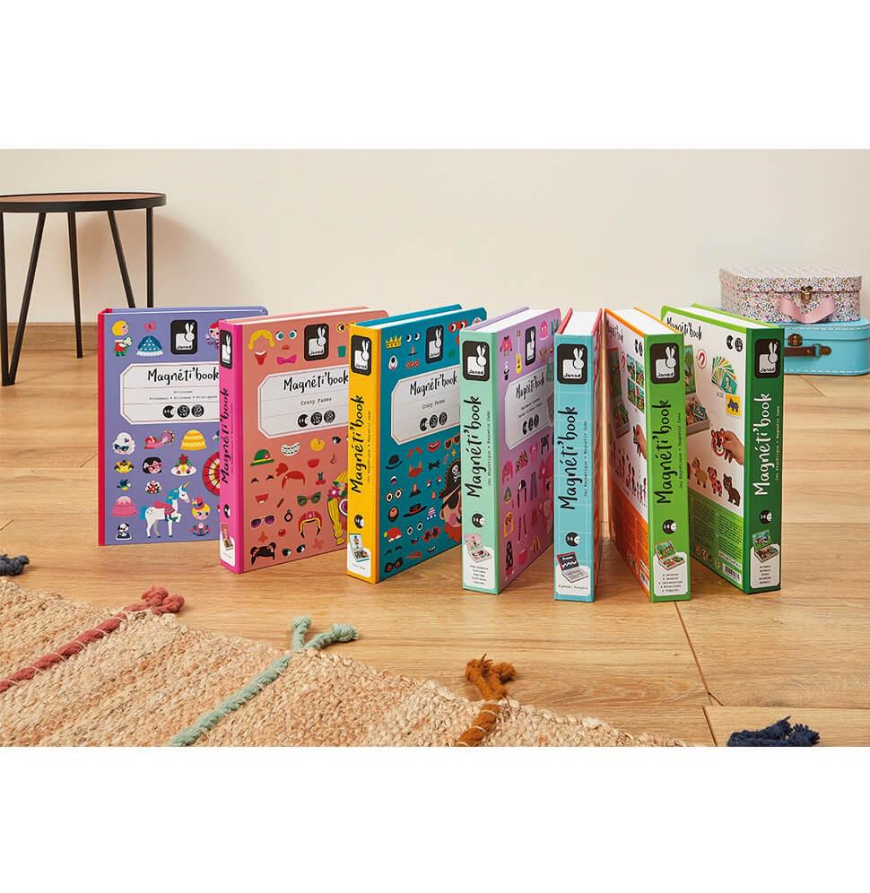 Магнитная учебная книга Janod Наряды для девочки 54 элементов (J02718) - фото 5