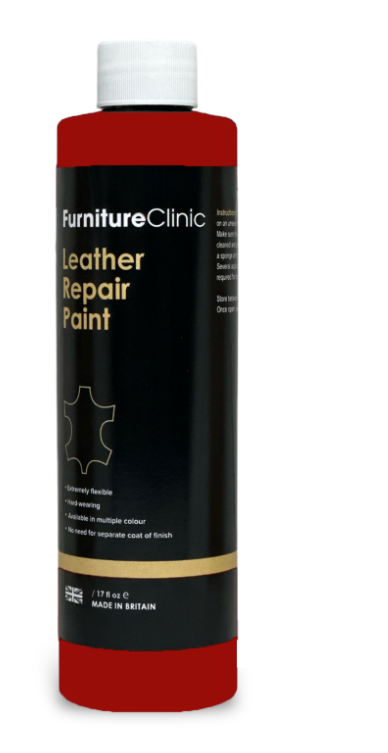 Краска для кожи Furniture Clinic Leather Repair Paint 250 мл Красный (21782407) - фото 1 Краска для кожи Furniture Clinic Leather Repair Paint 250 мл Красный (21782407) - фото 1
