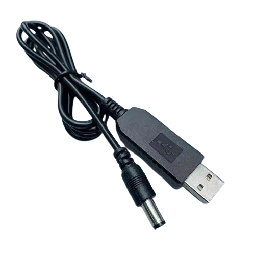 Кабель с преобразователем USB 5V на DC 12V 4х1,7 мм (C43) - фото 2