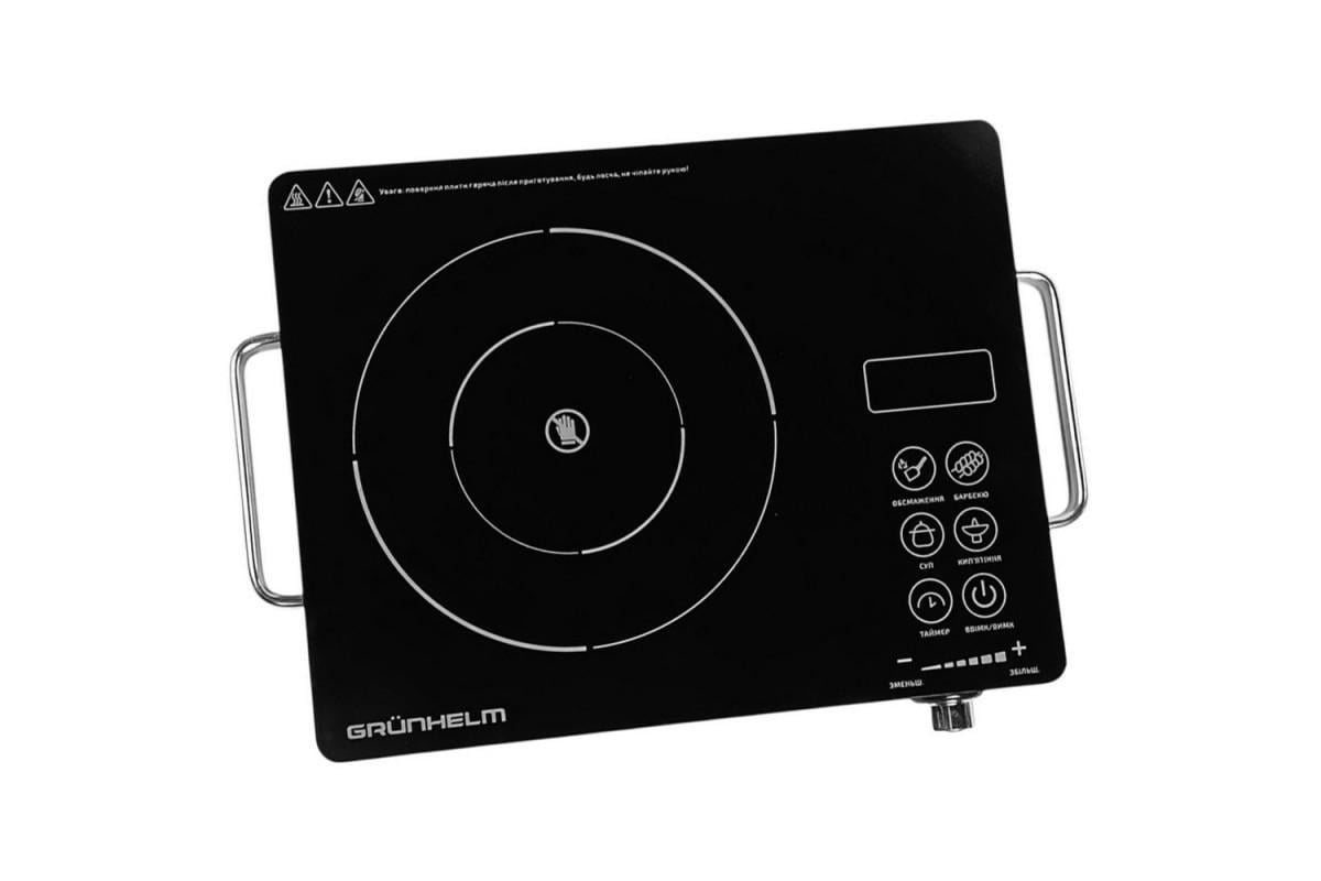 Инфракрасная электроплита GIR-811 LED дисплей 2 кВт Черный Инфракрасная электроплита GIR-811 LED дисплей 2 кВт Черный