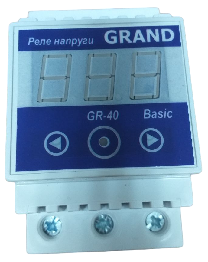 Реле напряжения Pulse GRAND GR basic-40А