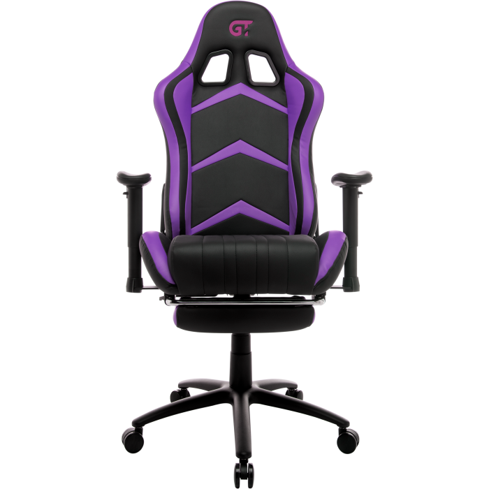 Кресло геймерское GT Racer X-2534-F Black/Violet - фото 2