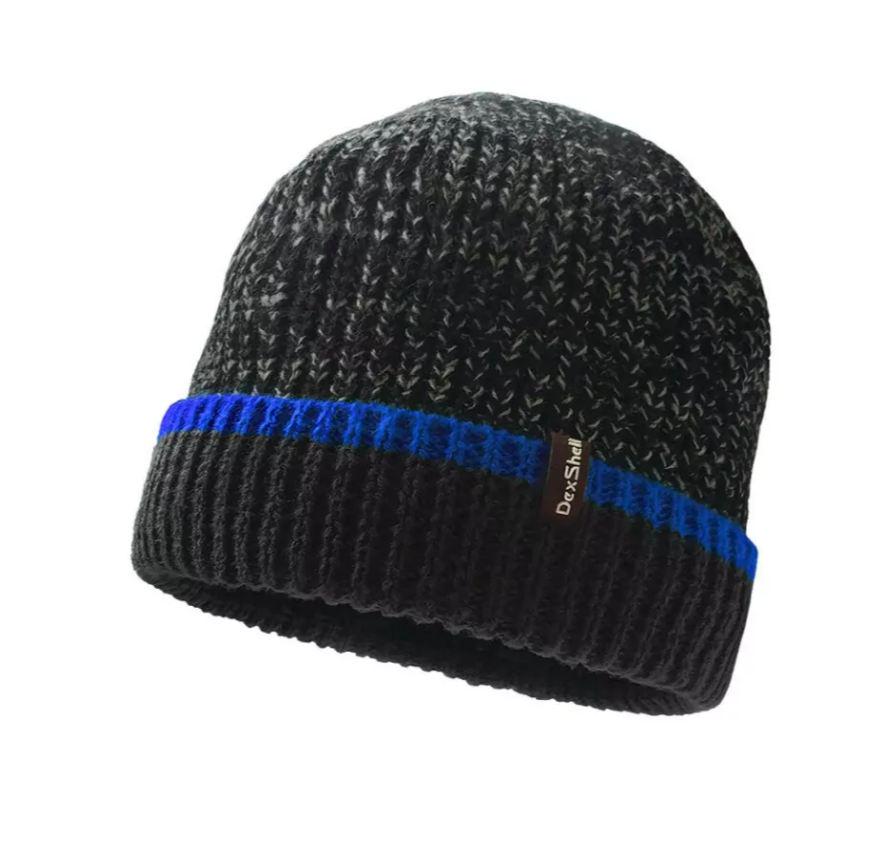 Шапка водонепроницаемая Dexshell Cuffed Beanie DH353BLULXL XL Blue (f4b1b202) - фото 1