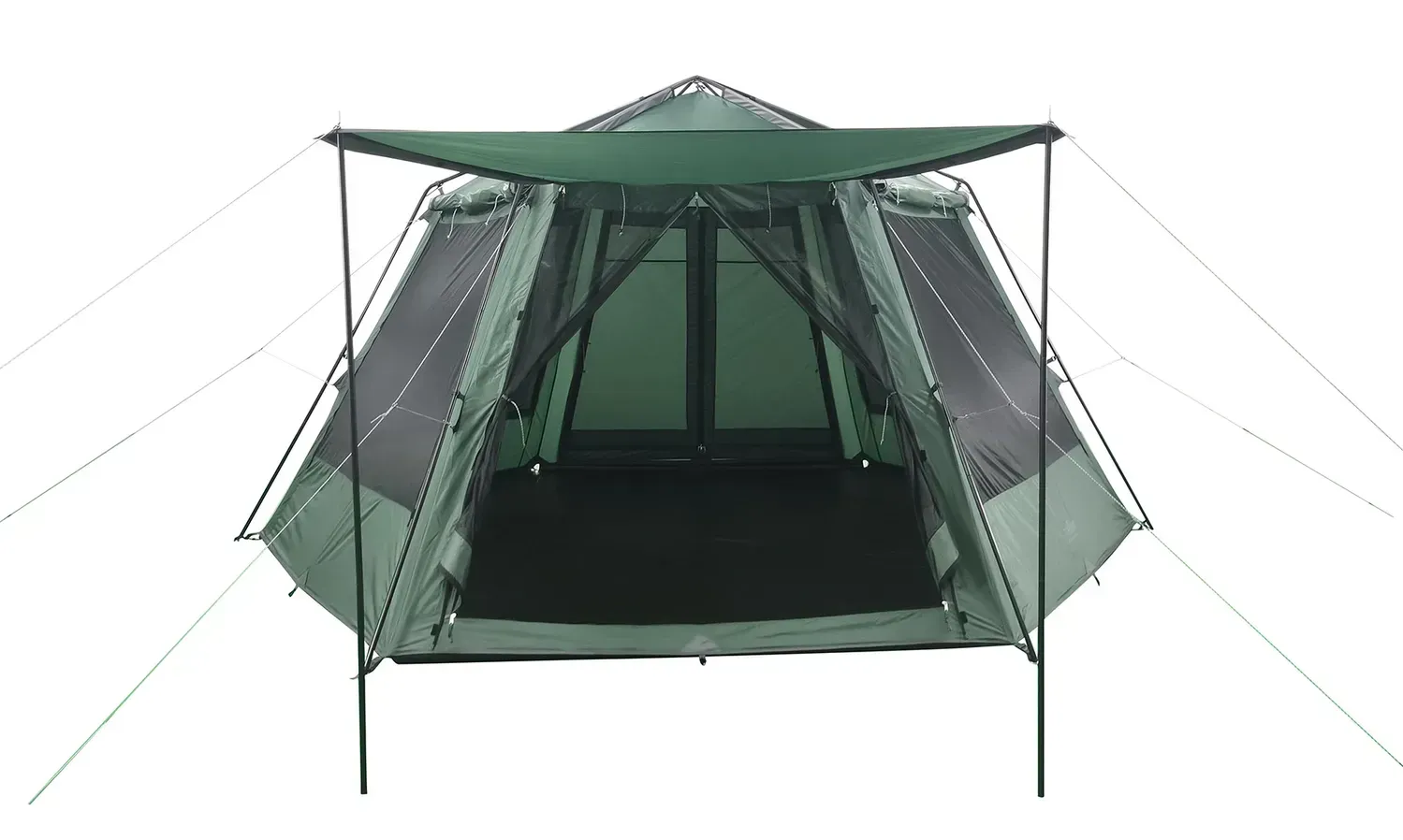 Шамп кемпинговый с москитной сеткой и стальным каркасом Tribe Mosquito Pro (T-AD-0003-green)
