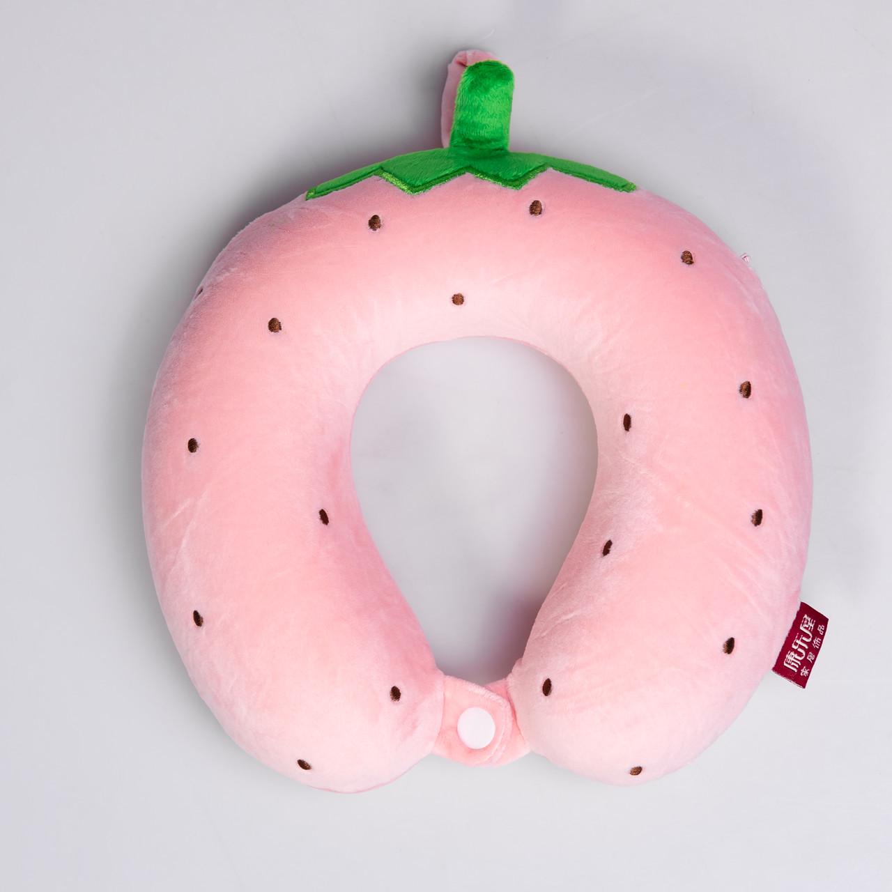 Подушка для шеи Strawberry U-образная (HP-56-22P)