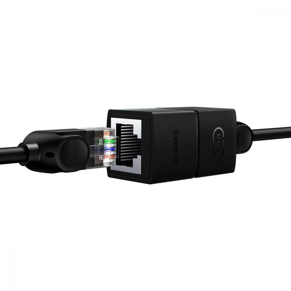 Конектор RJ45 BASEUS AirJoy Series Network Cable Connector 1 шт. Black (B00131100111-01) - фото 7