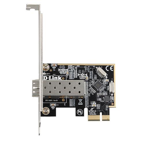 Мережевий адаптер D-Link DFE-560FX для підключення до серверів 1xSFP 100 Mbit PCI Express