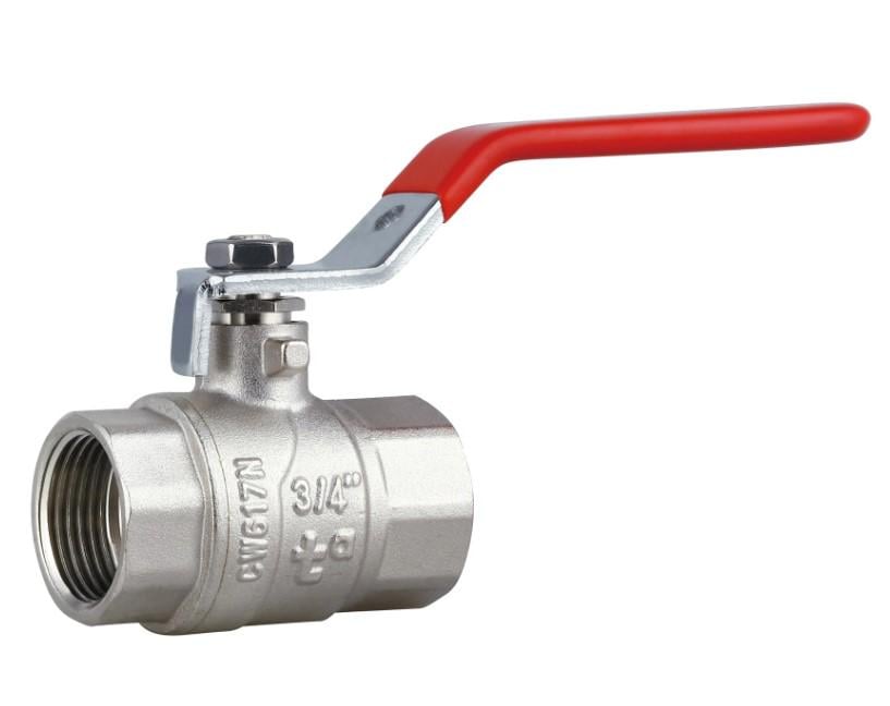 Кран шаровой Thermo Alliance Forte 3/4" ВВ прямой PN40 рычаг (SF600W20)