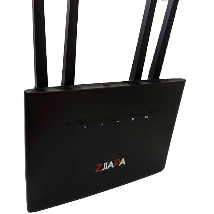 Модем-роутер Zjiapa A80 3G/4G Wi-Fi з 4 антена Чорний (1869) - фото 2