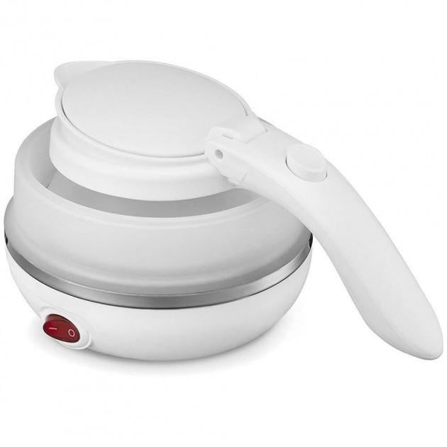 Электрочайник складной Rias Silicon Kettle силиконовый 850 W 0,6 л White (4_00441) - фото 2