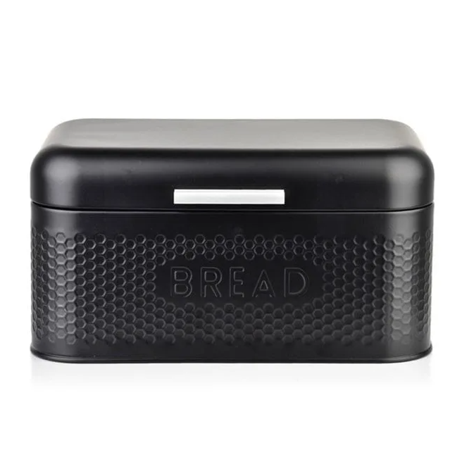 Хлібниця металева Flora Samuel Чорний (30206)