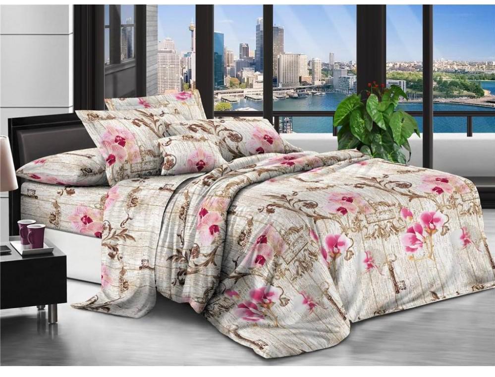 Комплект постельного белья Vital-Textile Бязь 3D Premium евро 200х220 см (BPe-134)