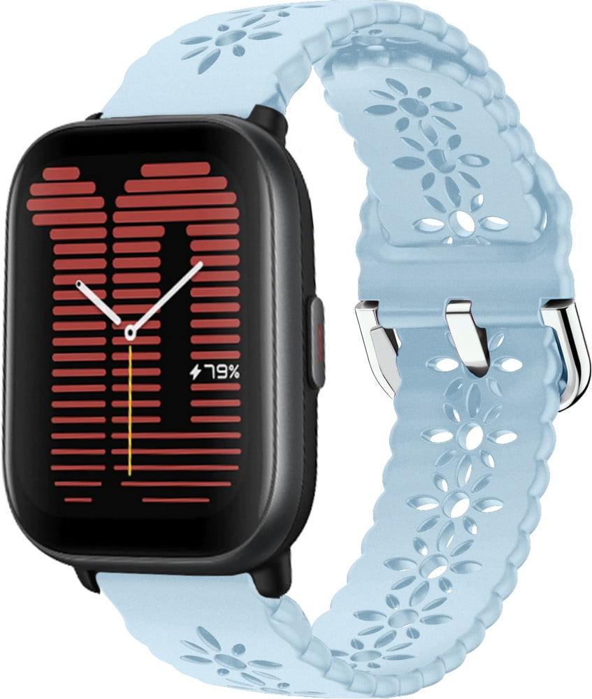 Ремінець Trase для смарт-годинника Amazfit Active Blue/Grey (38430-0F)