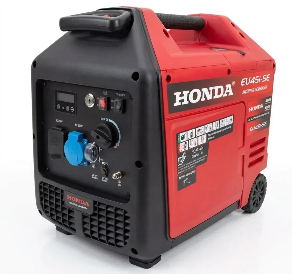 Генератор инверторный бензиновый Honda EU40i-SE 4 кВт 4,5 кВт с электростартером и дисплеем (ГБ06-008) Генератор инверторный бензиновый Honda EU40i-SE 4 кВт 4,5 кВт с электростартером и дисплеем (ГБ06-008)