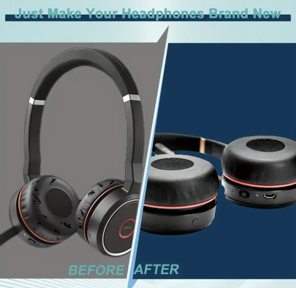 Амбушюри для навушників Jabra Evolve 75/Series 75UC/75MS/75SE (2718151278) - фото 5