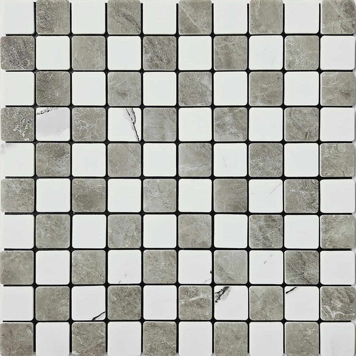 Плитка самоклеящаяся PET Мозаика 300х300х4 мм (SW-00002449)