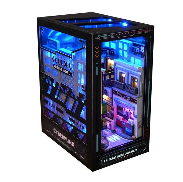 Румбокс 3D Бук-нук Cyberpunk Book Nook (TC-36)