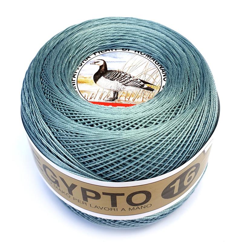Пряжа Mafil Egypto 16 148 Блакить (7075)