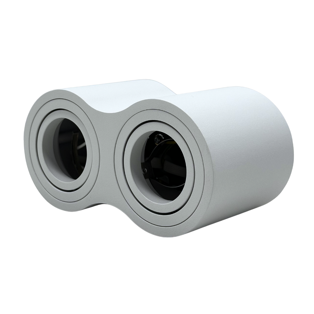 Світильник Бочка подвійна AS5648+2 Білий (1836413308)