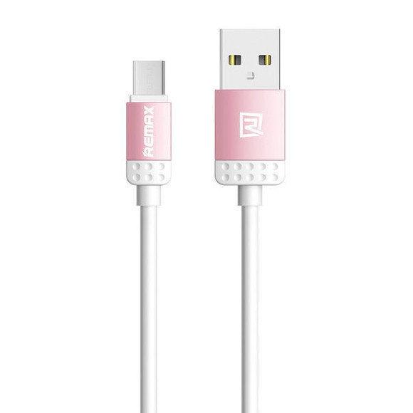 MicroUSB кабель зарядки/синхронизации Remax Lovely RC-010m 1 м Pink