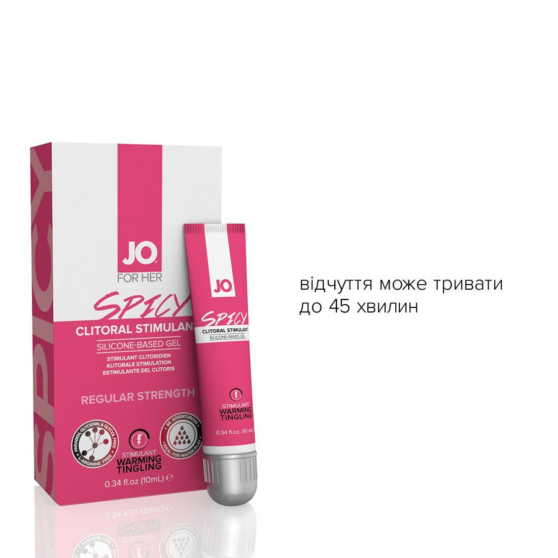 Гель збуджуючий для клітора System JO SPICY WARMING розігріваючий 10 мл (SO1501) - фото 3