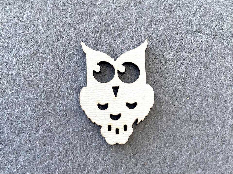 Декор из МДФ Сова 50 шт. (21072)