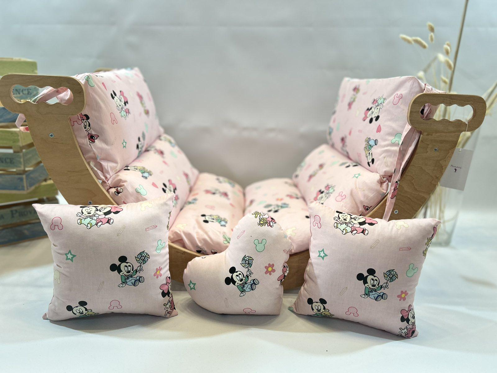 Дитячий тренажер з матрасом Paradox Арка Піклер з натурального дерева (2901202340) - фото 4