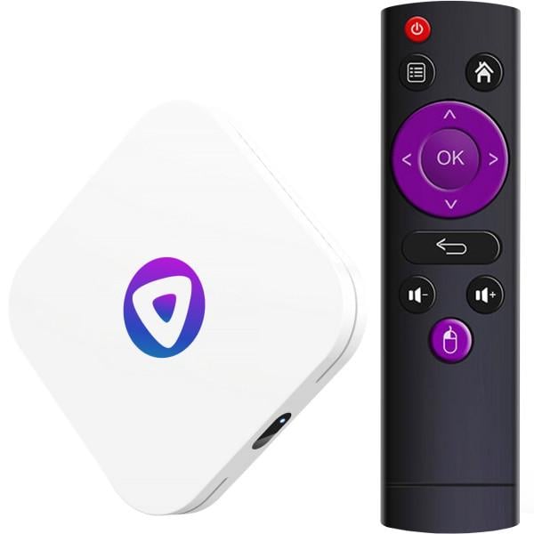 Смарт-приставка H96 MAX M1 4/32 Гб Rockchip RK3528/Android 13/WiFi 2,4 та 5 ГГц/BT 5.1/Білий (M1_4GB/32GB) - фото 7 Смарт-приставка H96 MAX M1 4/32 Гб Rockchip RK3528/Android 13/WiFi 2,4 та 5 ГГц/BT 5.1/Білий (M1_4GB/32GB) - фото 7