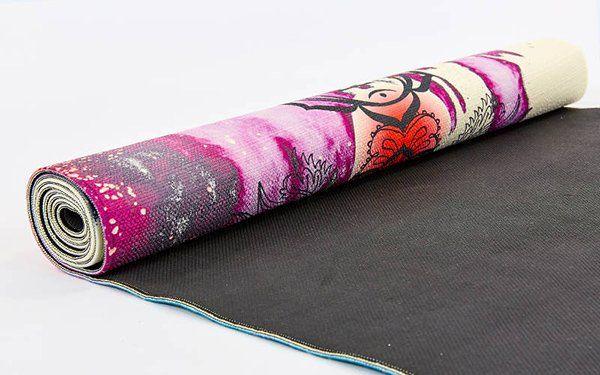 Коврик для йоги FI-7156 Чакры Акварель Бежевый (56429046 - фото 3 Коврик для йоги FI-7156 Чакры Акварель Бежевый (56429046 - фото 3