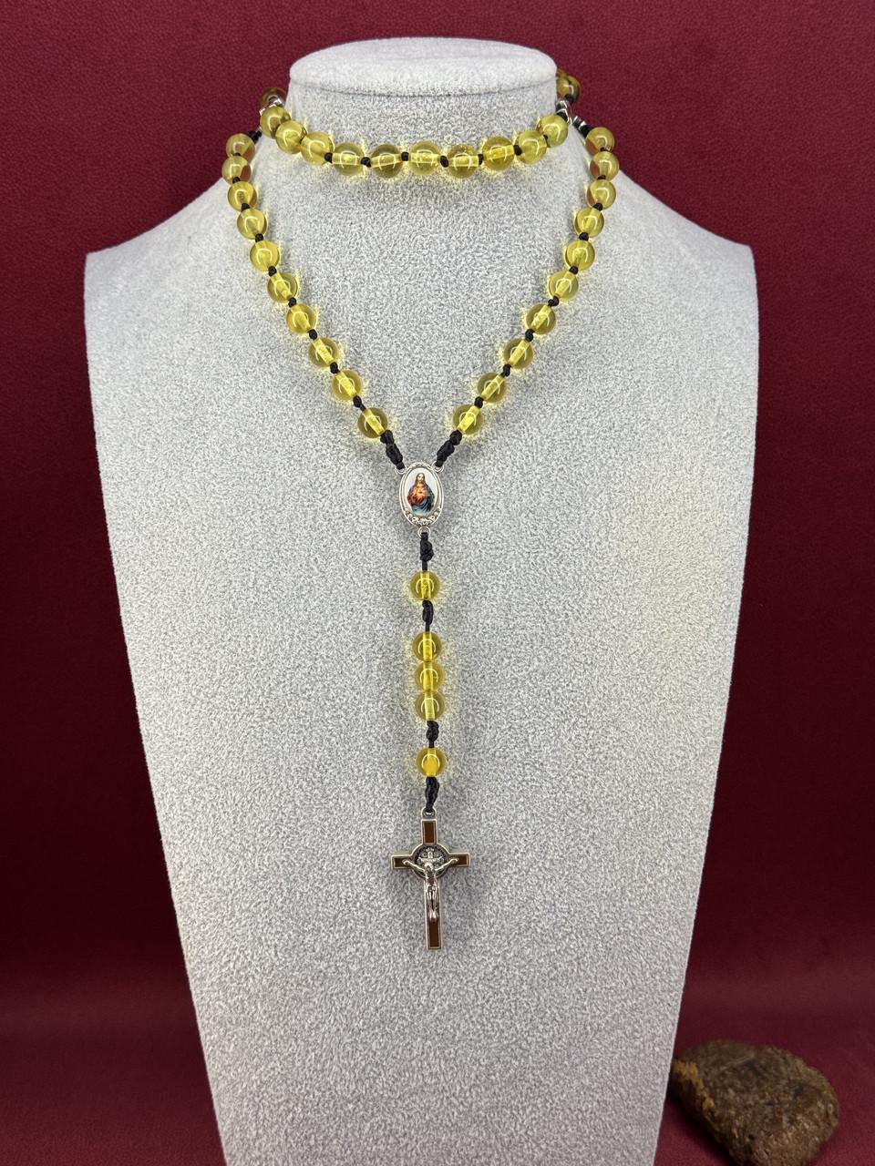 Четки из янтаря 8,5 мм (р-118)