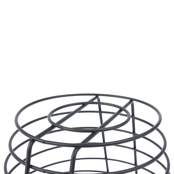 Кошик для фруктів Axentia Blackline з порошковим покриттям d 24,5x17,5 см Чорний (135559) - фото 2 Кошик для фруктів Axentia Blackline з порошковим покриттям d 24,5x17,5 см Чорний (135559) - фото 2