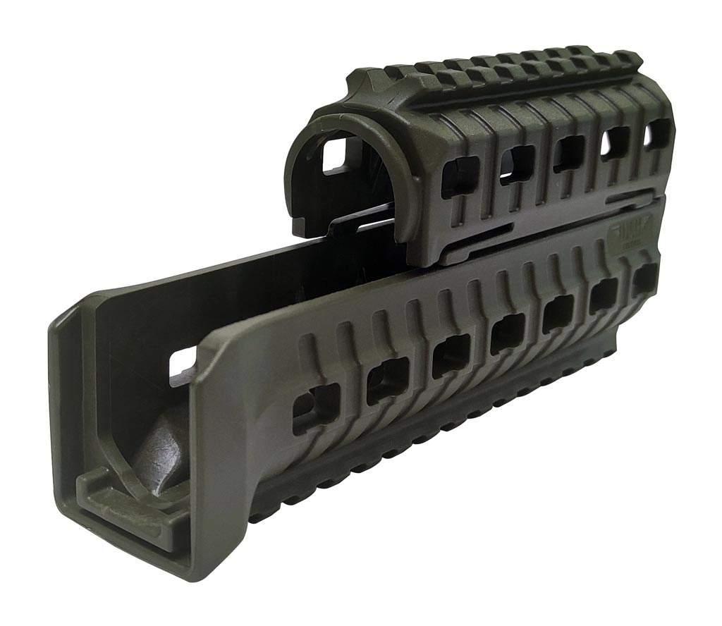 Цевье DLG для акс-74у Олива (220841) - фото 6 Цевье DLG для акс-74у Олива (220841) - фото 6