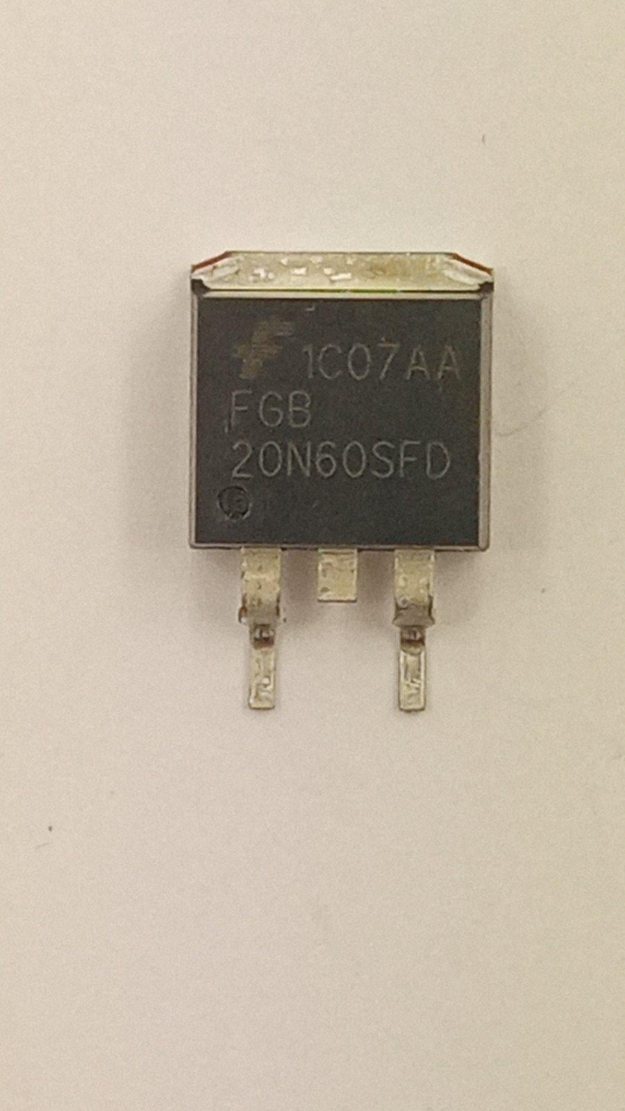 Транзистор FGB20N60SFD n-channel 600V 20A D2-Pak (14515) Транзистор FGB20N60SFD n-channel 600V 20A D2-Pak (14515)