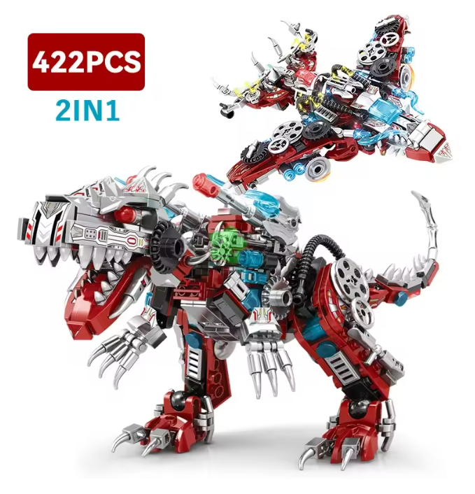 Конструктор 2в1 динозавр индоминуса Рекса из мира - фото 7 Конструктор 2в1 динозавр индоминуса Рекса из мира - фото 7